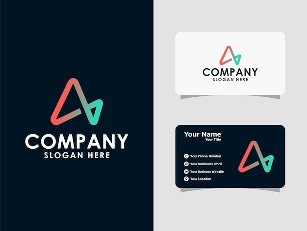 infinity logo design template