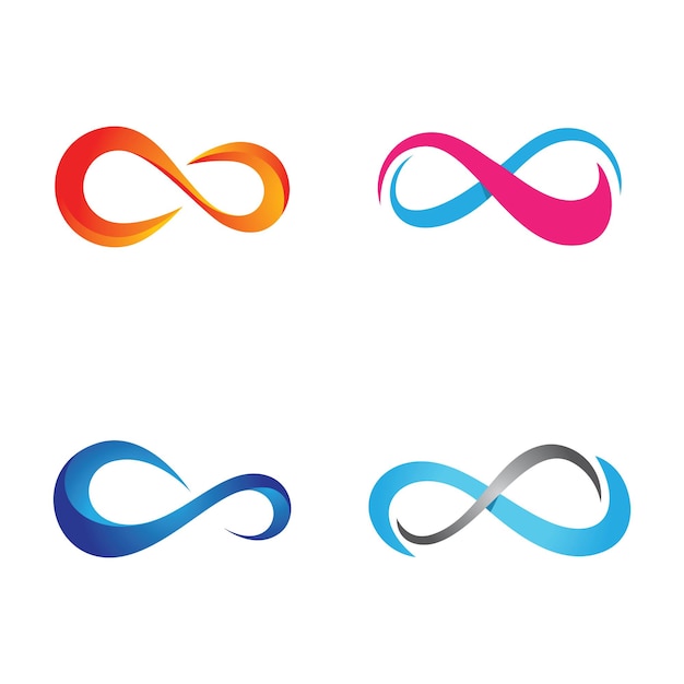 Infinity logo images illustration design