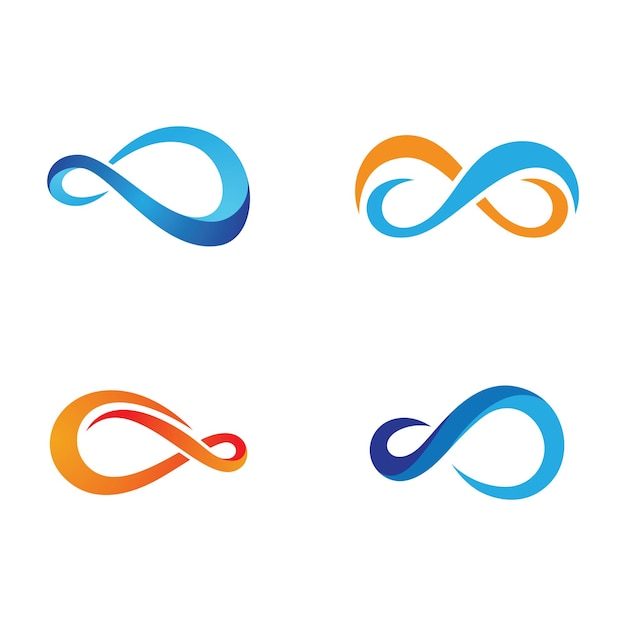 Infinity logo images illustration design