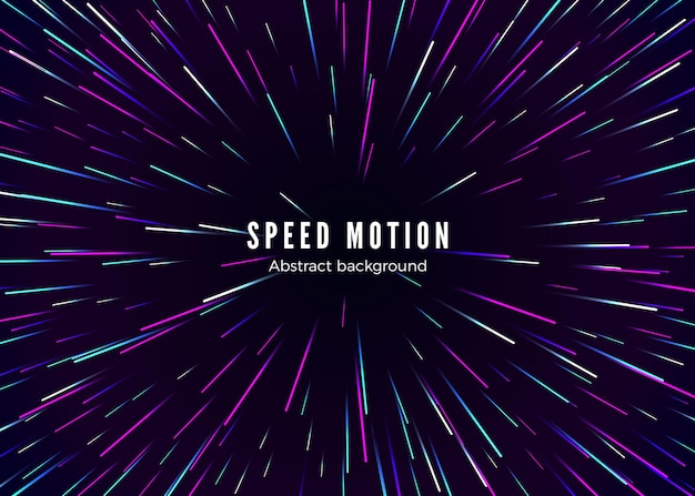 Infinity and space speed motion