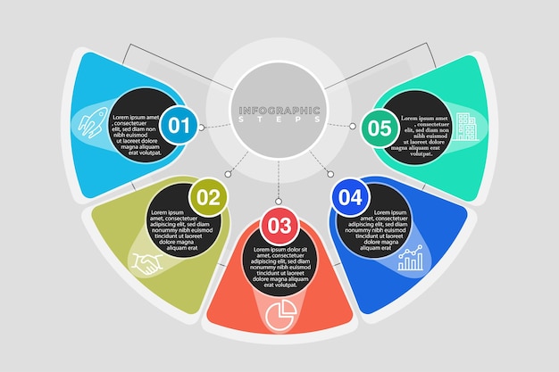 infographic circle