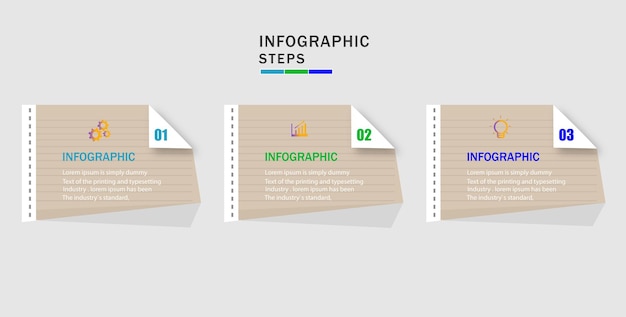 Infographic design steps