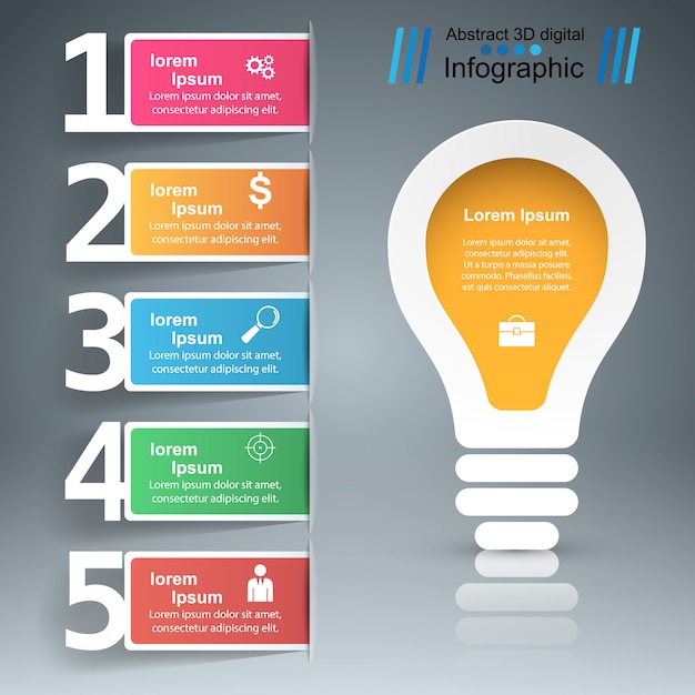 Infographic design template