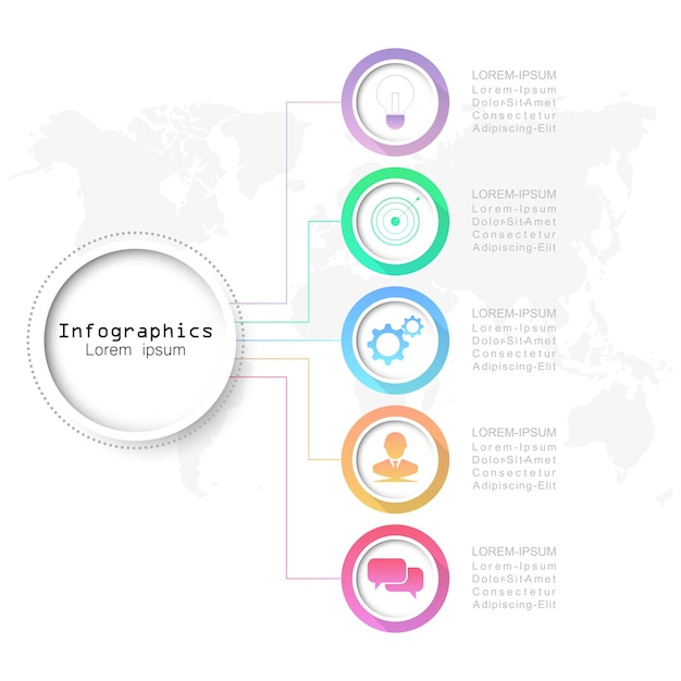 Infographic design vector Business concept