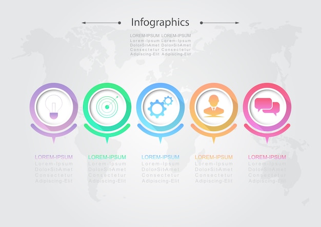 Infographic design vector Business concept