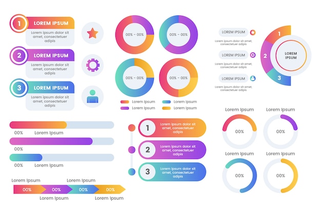 Infographic element pack