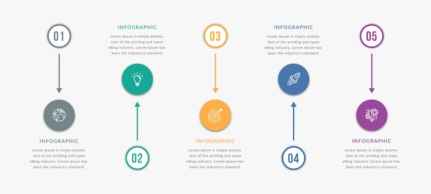  infographic element template