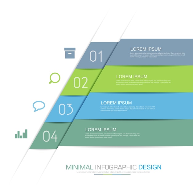 Infographic Elements with business icon circle process or steps and options workflow vector design