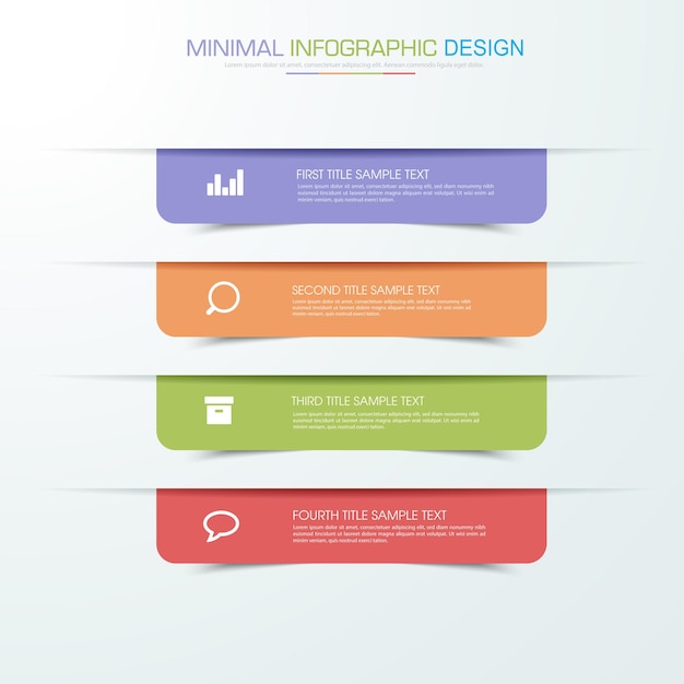 Infographic Elements with business icon circle process or steps and options workflow vector design