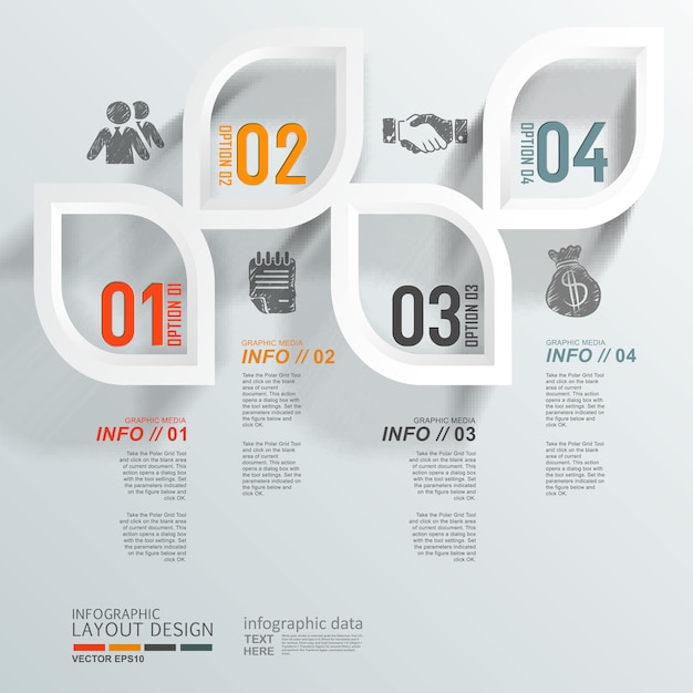 infographic layout design background