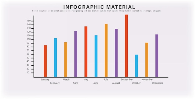 infographic statistics data template