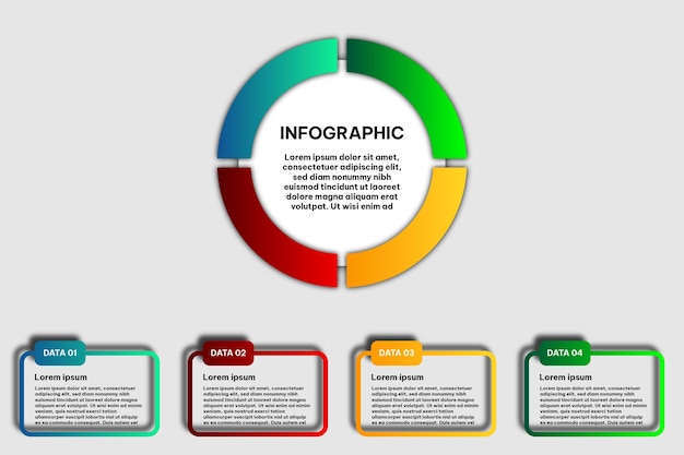 infographic step for business