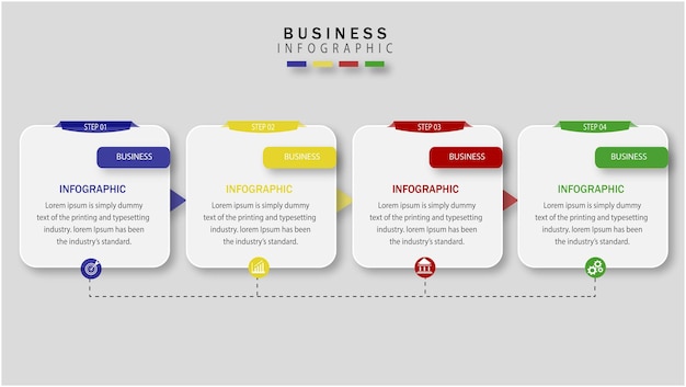 Infographic steps for entrepreneurs in the future