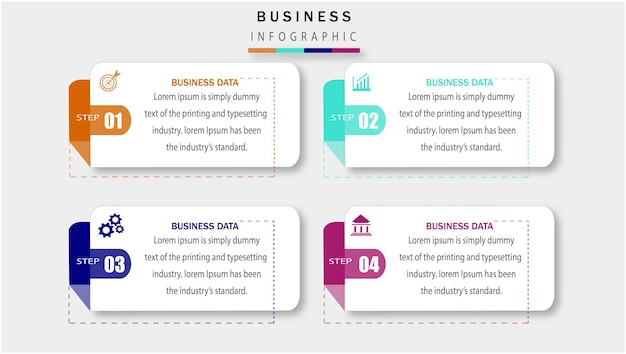 Infographic steps for entrepreneurs in the future