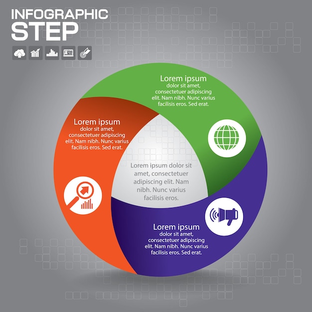   infographic. Template for diagram, graph, presentation and chart. Business concept with 4 options, parts, steps or processes.