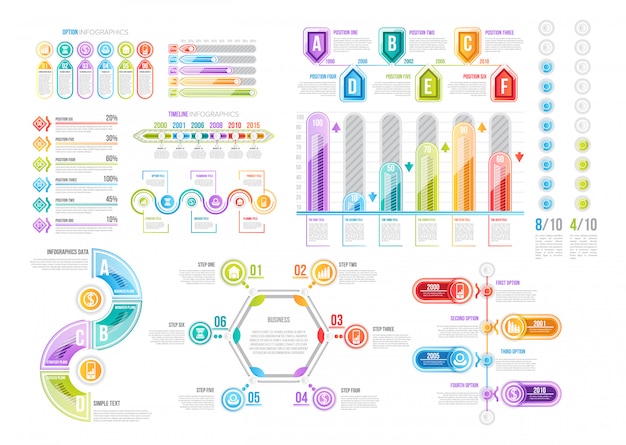 Infographic templates for data presentation