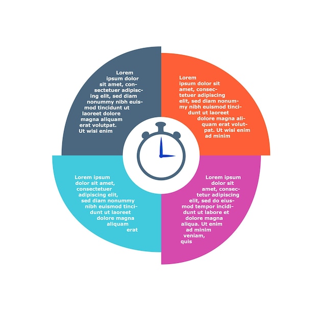 Infographic with diagram