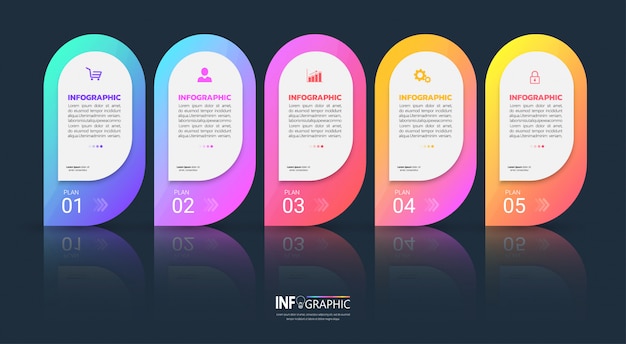 Infographics banner template