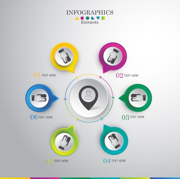 Infographics Elements Illustration.