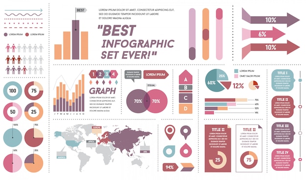 Infographics Elements and Objects