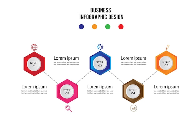 Infographics elements template for evolution series, diagram, Creative banner.