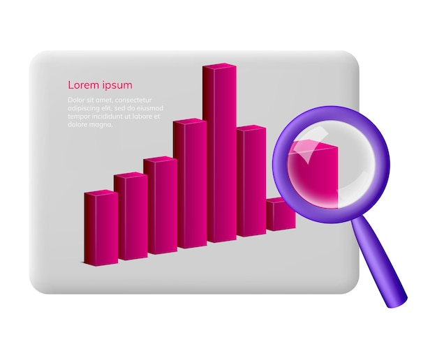 Infographics of falling incomes are studied under a magnifying glass