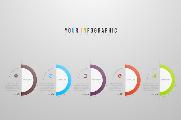 Infographics: report, flow charts, diagram, presentation