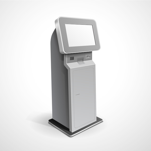 Information Display Monitor Terminal Stand