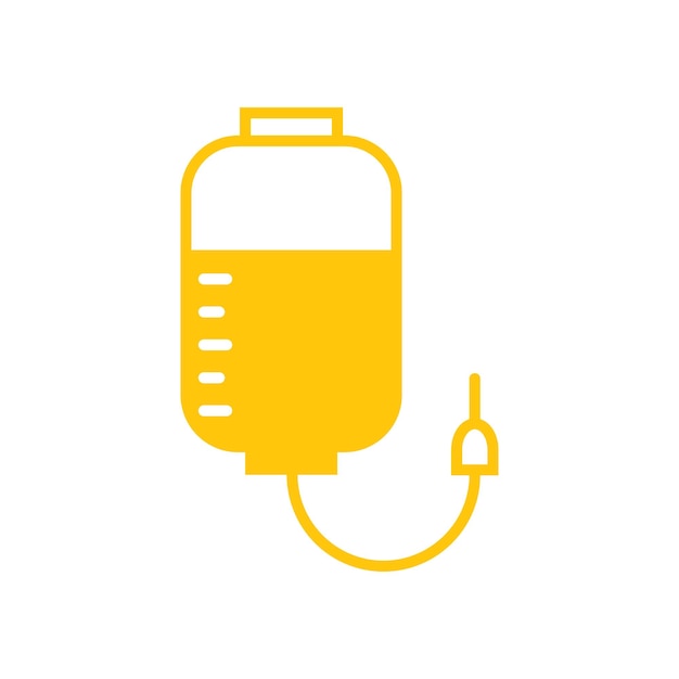 infuse blood bag icon vector design templates