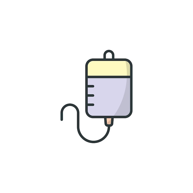 Infusion icon vector design templates simple and modern concept