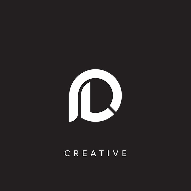 Initial based creative and minimal PL Logo LP letter monogram icon symbol