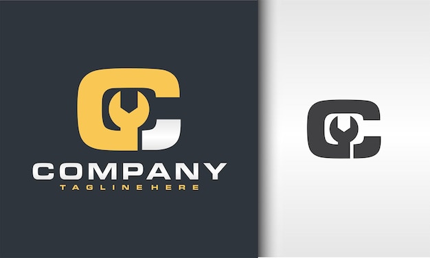 initial C wrench logo