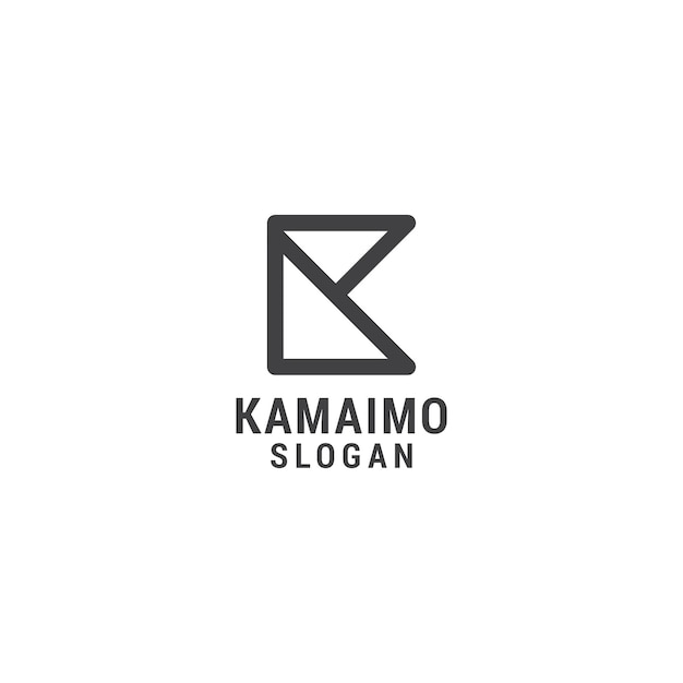 Initial k logo icon design templatepremium vector