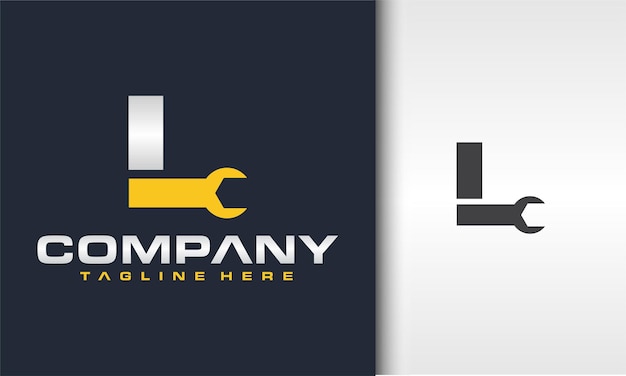 initial L wrench logo