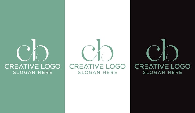 Initial Letter cb Logo Design Monogram Creative Modern Sign Symbol Icon