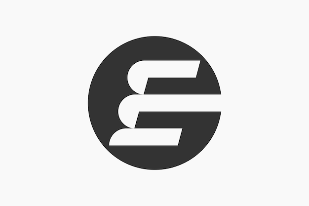 initial letter e logo design for your business