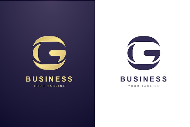 Initial Letter G Logo For Business or Media Company.