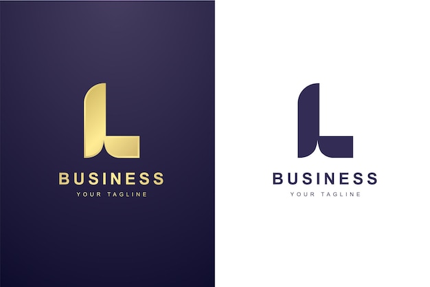 Initial Letter L Logo For Business or Media Company.