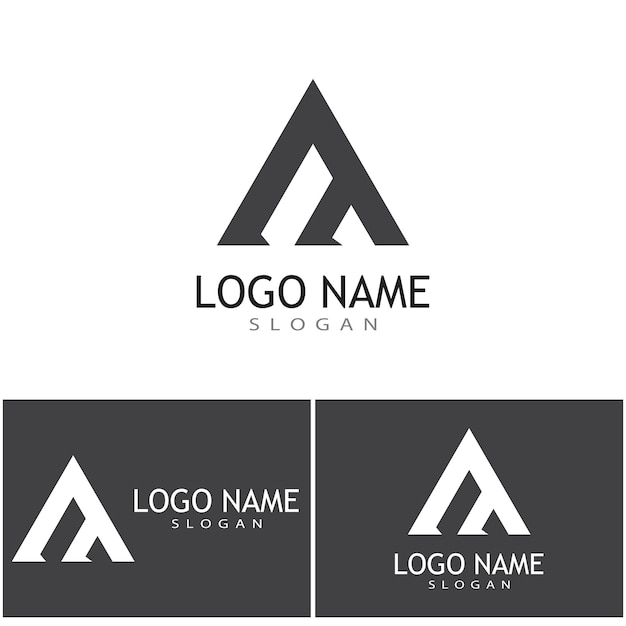 A initial letter logo vector template design