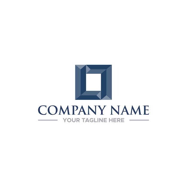 Initial letter logo for your company