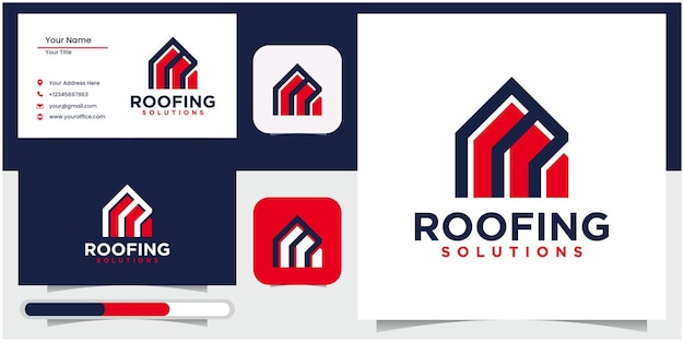 the initial letter M roof for real estate logos or for business logos and building roof branding