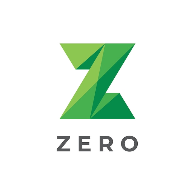 Initial Letter Z Vector Logo Template