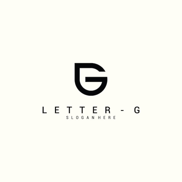 Initial logo g round premium vector premium vector Premium Vector