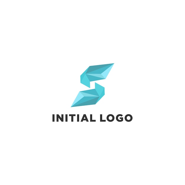 Initial logo icon vector image