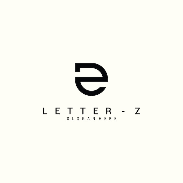 Initial logo z round premium vector premium vector Premium Vector