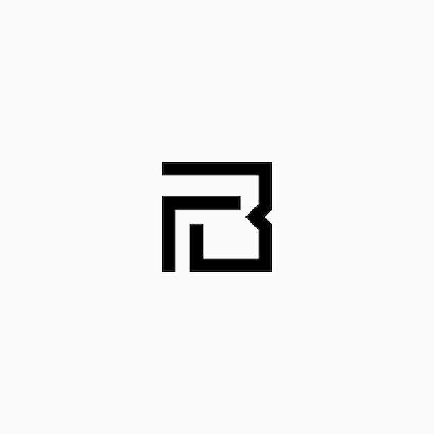 initials F and B logo