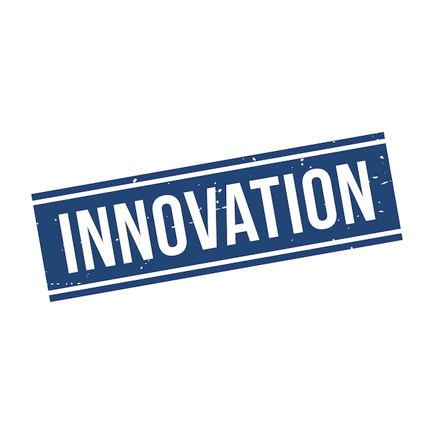 Innovation StampInnovation Grunge Square Sign