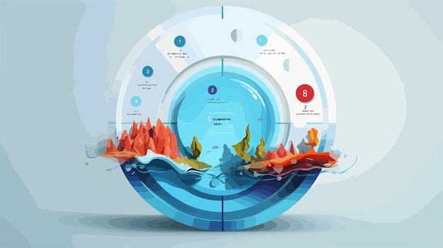 Innovative Infographics Design and Composition Concept