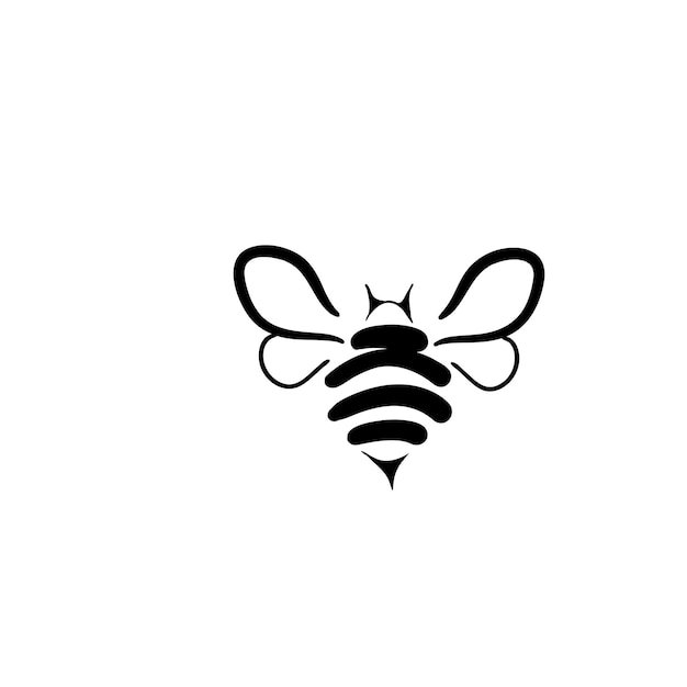 insect Logo Drawing,
black and white logo, bee logo, wasp logo, honey logo