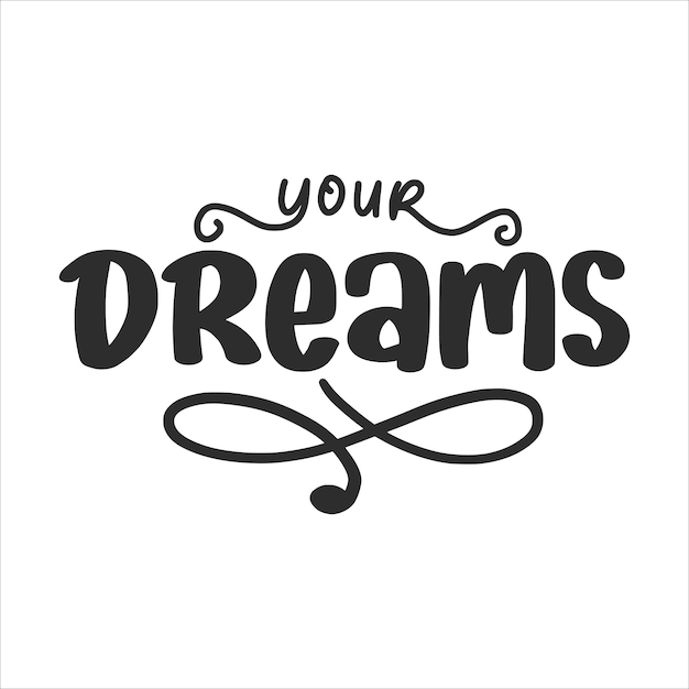 Inspirational and Motivational Lettering Quotes for Printable Poster, Cards, T-Shirt Design, etc.